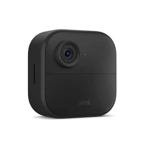 Blink Outdoor 4 (newest model), Wireless smart security camera, two-year battery, 1080p HD day and infrared night live view, two-way talk – 1 camera system - Image 1