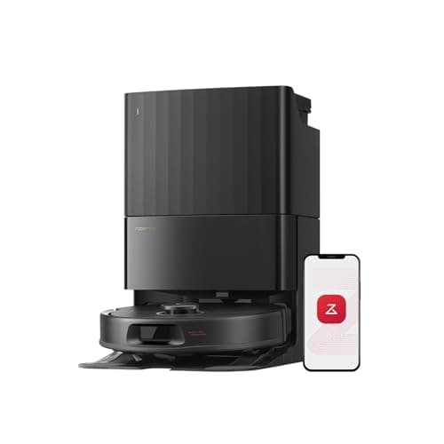 roborock Qrevo S5V Robot Vacuum and Mop, FlexiArm Edge Mopping, 12,000Pa Suction, Dual Zero-Tangle System, Smart Obstacle Avoidance, 10mm Mop Lifting, Auto Mop Washing&Drying, Self-Emptying&Refilling - Image 1