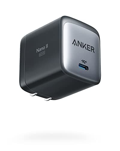 Anker Nano USB C Charger,65W GaN II PPS Fast Compact Foldable Charger for MacBook Pro, Galaxy, Dell, iPhone 17/16, iPad Pro, and More - Image 1