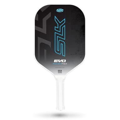 Selkirk Sport SLK Evo Power MAX Pickleball Paddle by Selkirk Sport | G9 Power Carbon Fiber Pickleball Paddle with SpinFlex Surface and Rev-Hybrid Polymer Core | Power Blue Max - Image 1