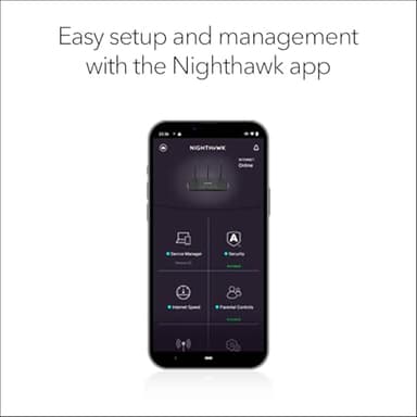NETGEAR Nighthawk WiFi 6 Router (RAX36) – Security Features, AX3000 3 Gbps Wireless Speed – Dual-Band Gigabit Internet Router – Covers 2,000 sq. ft., 25 Devices – Built-in VPN, USB 3.0, Gaming - Image 6