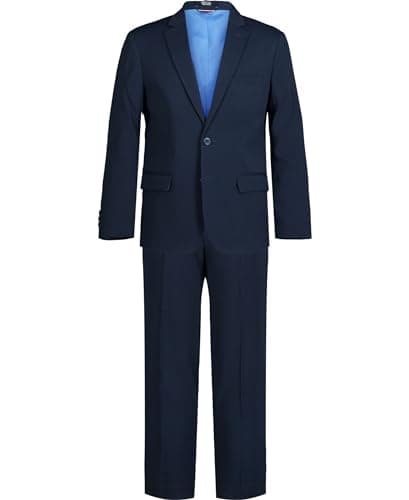 Tommy Hilfiger Boys' 2-Piece Formal Suit Set, Bright Blue, 10 - Image 1