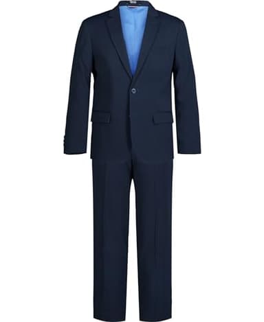 Tommy Hilfiger Boys' 2-Piece Formal Suit Set, Bright Blue, 10 - Image 1