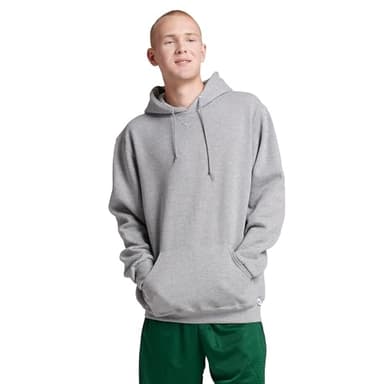 Russell Athletic Men's Dri Power Hooded Pullover Sweatshirt, Oxford, X-Large, grey - Image 2