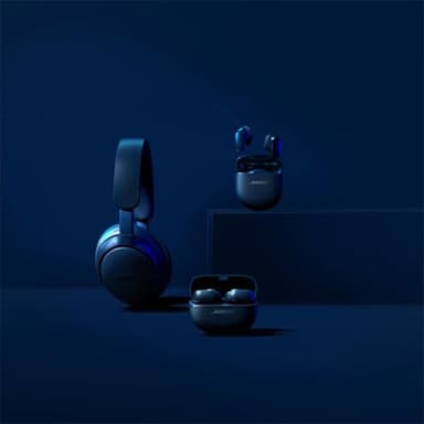 Bose QuietComfort Ultra Bluetooth Headphones, Wireless Headphones with Spatial Audio, Over Ear Noise Cancelling with Mic, Up to 24 Hours of Playtime, Lunar Blue - Limited Edition Color - Image 2