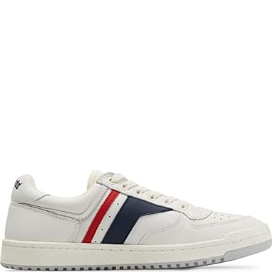 Keds Skyhawk Lo Lace Up Fashion Sneaker, White/Blue/Red, 7.5 - Image 4