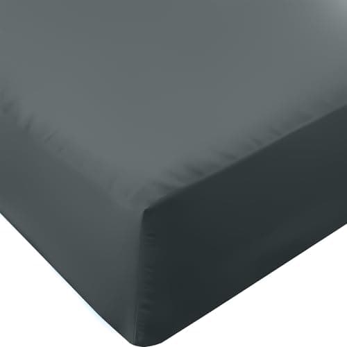 Utopia Bedding Queen Fitted Sheet - Bottom Sheet - Deep Pocket - Soft Microfiber - Shrinkage and Fade Resistant - Easy Care -1 Fitted Sheet Only (Grey) - Image 1