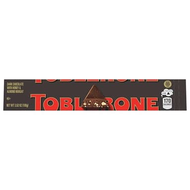 TOBLERONE Assorted Chocolate Bars Variety Pack (Milk, Dark, White, & Salted Caramelized Almonds), Bulk Chocolate, 12 - 3.52 oz Bars - Image 12