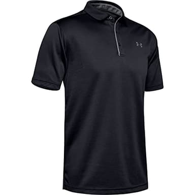 Under Armour Men's UA Tech Polo LG Black - Image 5