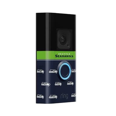 All-New Limited Edition, Official NFL Faceplate for Ring Doorbells - Video Doorbell 3, Video Doorbell 3 Plus, Video Doorbell 4, Battery Doorbell Plus, and Battery Doorbell Pro | Seattle Seahawks - Image 3