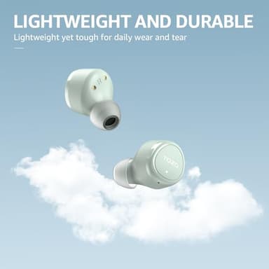TOZO E1 Wireless Earbuds Build in Mic Clear Calls Ergonomic Light Weight Bluetooth 5.3 in Ear Headphones IPX6 Waterproof Premium Stereo Sound Ear Buds 30H Playtime with 32 EQs via APP - Image 2