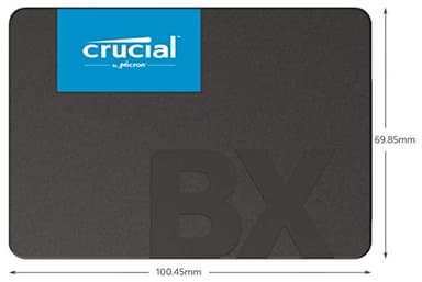 Crucial BX500 4TB 3D NAND SATA 2.5-Inch Internal SSD, up to 540MB/s - CT4000BX500SSD1, Solid State Drive - Image 3