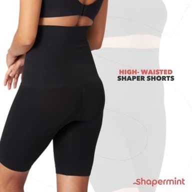 SHAPERMINT Shapewear for Women - High-Waisted Shapewear Tummy Control Shorts, Faja Body Shaper, Underwear for Women - Image 7
