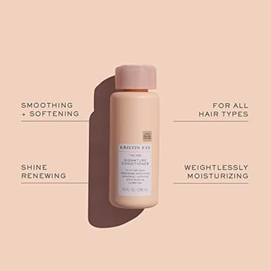 Kristin Ess Hair Signature Salon Sulfate Free Shampoo and Conditioner Set for Moisture, Frizz + Shine - Color Safe, Vegan, Paraben Free - Clarifying, Hydrating Damage Repair for Women - Pear Fragrance - Image 3