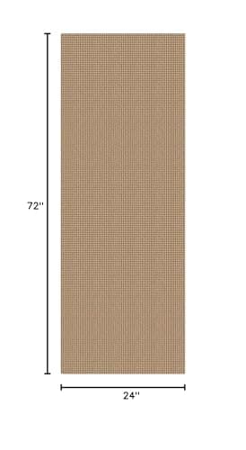 EARTHALL Woven Runner Rug 2x6 Ft Washable Runners for Hallways Cotton Non Slip Rubber Backed Kitchen Runner Braided Indoor Floor Carpet for Entryway, Hallway, Kitchen, Bedroom, Orange/Tan/Brown - Image 2