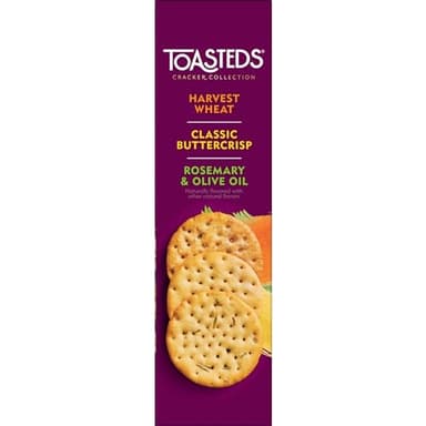 Toasteds Crackers, Cracker Collection, Lunch Snacks, Variety Pack, 12oz Box (1 Box) - Image 10