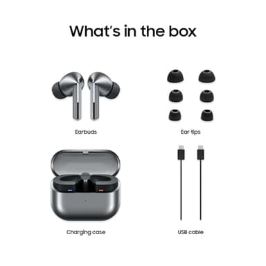 Samsung Galaxy Buds 3 Pro AI True Wireless Bluetooth Earbuds, Noise Cancelling, Sound Optimization, Redesigned Comfort Fit, White [US Version, Amazon Exclusive, 2Yr Warranty] - Image 12