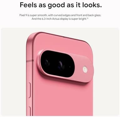 Google Pixel 9 - Unlocked Android Smartphone with Gemini, 24-Hour Battery, Advanced Camera, and 6.3" Actua Display - Obsidian - 128 GB - Image 7