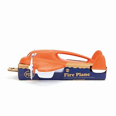 Green Toys Fire Plane - Pretend Play, Motor Skills, Kids Bath Toy Vehicle. No BPA, phthalates, PVC. Dishwasher Safe, Recycled Plastic, Made in USA. - Image 12