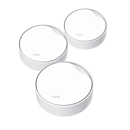 TP-Link Deco X50-PoE AX3000 PoE Mesh WiFi - Ceiling/Wall-Mountable WiFi 6 Mesh, Replacing WiFi Router, Access Point and Range Extender, PoE-Powered, 2 x 2.5G PoE Ports, Deco X50-PoE(3-Pack) - Image 1