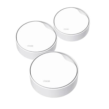TP-Link Deco X50-PoE AX3000 PoE Mesh WiFi - Ceiling/Wall-Mountable WiFi 6 Mesh, Replacing WiFi Router, Access Point and Range Extender, PoE-Powered, 2 x 2.5G PoE Ports, Deco X50-PoE(3-Pack) - Image 1