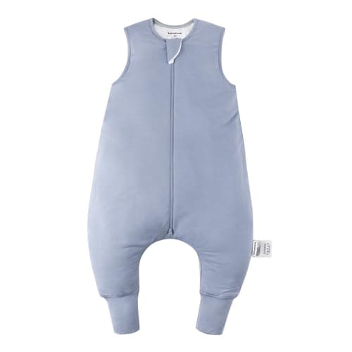 BubblePanda Rayon Made from Bamboo Toddler Sleep Sack with Feet 12-24 Months 0.5 Tog Ultra Soft Toddler Sleeping Sack 1t-2t Baby Sleep Bag Walker Wearable Blanket with Legs 2-Way Zipper Lightweight - Image 1