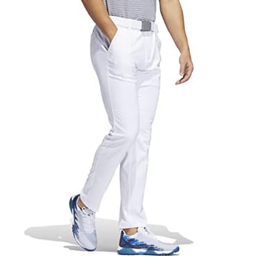 adidas Men's Ultimate365 Tapered Pants, White 23, 40W X 34L - Image 3