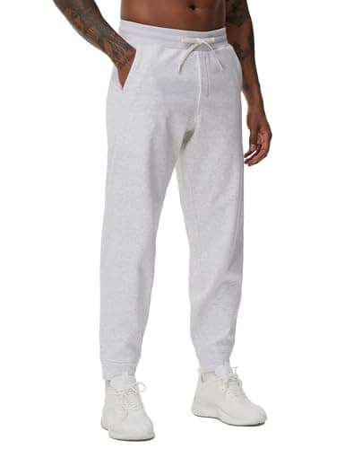 THE GYM PEOPLE Men's Fleece Joggers Pants with Deep Pockets Athletic Loose-fit Sweatpants for Workout, Running, Training - Image 1