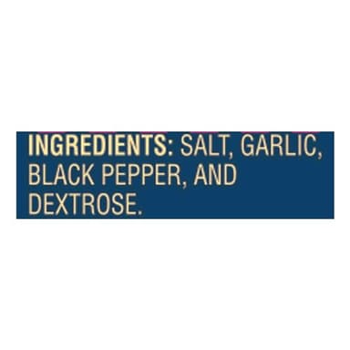 Spice Classics Garlic & Pepper Seasoning Salt, 4.87 oz (Pack of 12) - Image 3