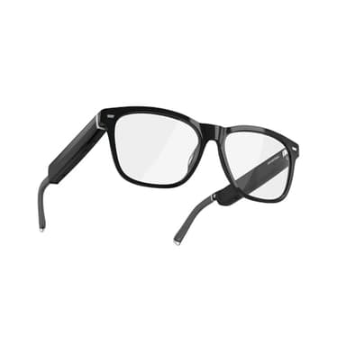 Amazon Echo Frames, an Alexa device (newest model), Smart glasses with Alexa, Square frames in Classic Black with blue light filtering lenses - Image 6