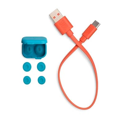 JBL Tune Flex 2 - True Wireless Noise Cancelling Earbuds Spatial Sound and Smart Ambient Technology, 6 mics for Perfect Calls, up to 48Hrs of Playback, IP54 Dust & Water Resistant (Teal) - Image 8