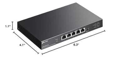 TP-Link TL-SG105PP-M2 - 5 Port 2.5 Gigabit Switch, Multi-Gigabit, 4 PoE++ Ports @123W, Fanless Metal Design, Plug & Play, PoE Auto Recovery, QoS & IGMP, Free Expert Help - Image 8
