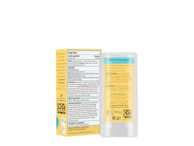 Babo Botanicals Super Shield SPF 50 Stick Sunscreen - 70% Organic Ingredients - Natural Zinc Oxide - For all ages - NSF & MADE SAFE Certified - EWG Verified - Water Resistant - Fragrance-Free - Image 2