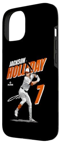 Jackson Holiday | Baltimore Baseball Players | MLBHOL3001 Case for iPhone 15 - Image 2