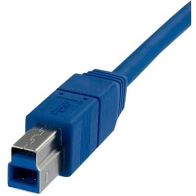 StarTech.com 3 ft / 91cm SuperSpeed USB 3.0 Cable A to B - USB 3 A (m) to USB 3 B (m) (USB3SAB3) - Image 2