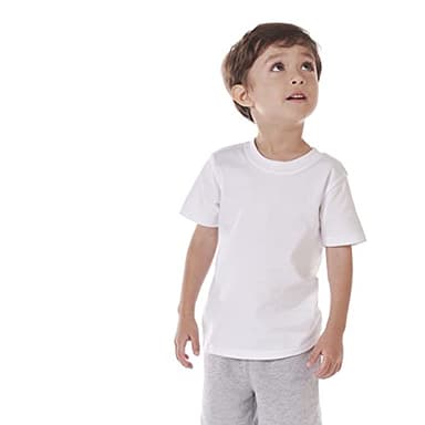 Gerber Baby Toddler 5-Pack Solid Short Sleeve T-Shirts Jersey 160 GSM, Black, 4T - Image 3