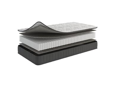 Ottomanson 9" Hybrid Twin Mattress - Rock Hard Feel - Made in USA - Individually Pocketed Coils & CertiPUR-US Foam - Fiberglass-Free - Bed in a Box - Image 11