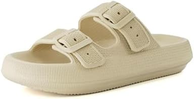 CUSHIONAIRE Women's Fame recovery cloud slide with +Comfort - Image 3