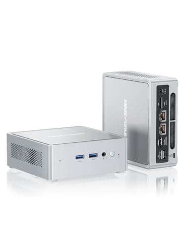 MINISFORUM NAB9 Plus Mini PC Intel Core i9-12900HK(14C/20T), 32GB RAM 1TB SSD, HDMI+DP+USB4(PD) Video Outputs Mini Computers, OCuLink Port, 2X 2.5G LAN Port Intel Iris Xe Graphics Desktop Computer - Image 1