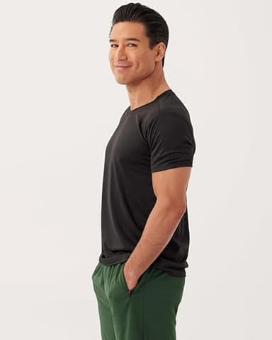 Real Essentials 5 Pack: Men's Mesh Quick Dry Short Sleeve V-Neck T-Shirt - Athletic Performance (Available in Big & Tall)- Set 9, 4XLT - Image 6