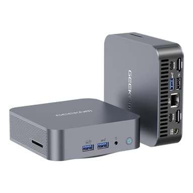 GEEKOM GT13 PRO Mini PC, Intel Core i9-13900HK (14C/20T, up to 5.4GHz), 32GB DDR4 RAM, 1TB PCIe 4.0 NVMe SSD, Aluminium Design Windows 11 Pro Desktop Computer with USB4,Wi-Fi 6E,BT 5.2,8K UHD - Image 1
