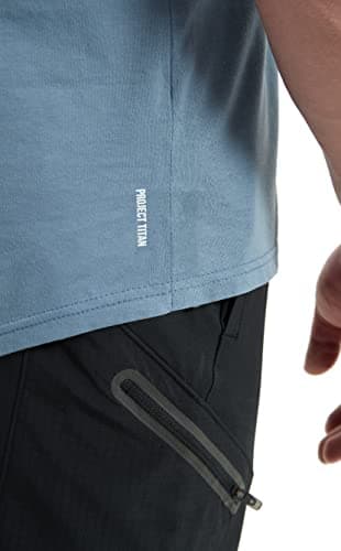 Project Titan Men's Workout Drop Arm Tank Top Cut Off Sleeveless Gym Shirt - Image 5