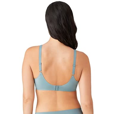 Wacoal Women's Flawless Comfort Wirefree T-Shirt Bra, Stormy Sea, Small B/C - Image 3