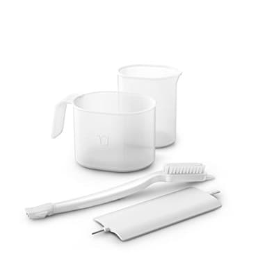 Philips Kitchen Appliances Compact Pasta and Noodle Maker, Viva Collection, Comes with 3 Default Classic Pasta Shaping Discs, Fully Automatic, Recipe Book, Small, White (HR2370/05) - Image 9