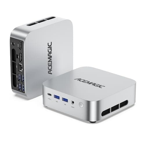 ACEMAGICIAN M1 Mini Gaming PC AMD Ryzen 7 6800H Mini PC 32GB DDR5 1TB SSD Mini Computers (8C/16T, up to 4.7GHz), 4K Triple Display Mini Desktop Computers 3.2 Type-C/LAN 2.5G/BT5.2/WiFi 6/Dual Channel - Image 1