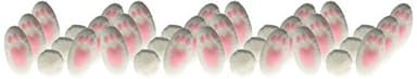 Lucks Dec-Ons Molded Sugar Cake Top, Bunny Tails and Toes Set, 3/4-1 1/2 Inch, 40 Count - Image 6