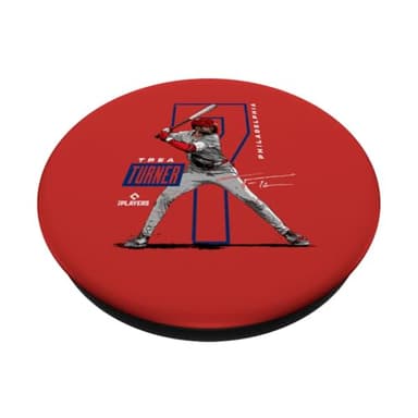 Trea Turner | Philadelphia Baseball Players | MLBTUR3002 PopSockets Adhesive PopGrip - Image 2