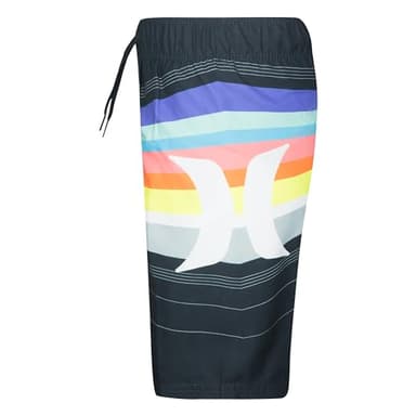 Hurley Boys' Pull On Swim Trunks, Multi/Black, S - Image 4