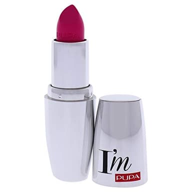 Pupa Milano I Am Pure-Colour Lipstick - Intense Color And Absolute Brightness - High Concentration Of Pigments - Lightweight And Flawless - Melts Perfectly On Lips - 405 Electric Fuchsia - 0.123 OZ - Image 2