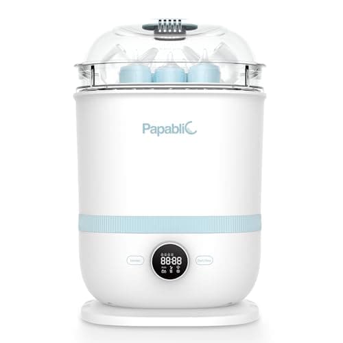 Papablic Bottle Sterilizer and Dryer Pro Max, 13 Bottles Extra-Large Capacity for Big Family, Electric Steam Bottle Sanitizer for Baby Bottles, Parts & Other Newborn Essentials - Image 1